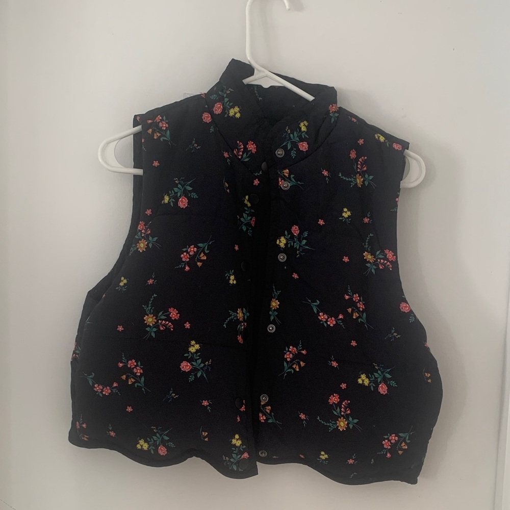 Love, Fire Black and White Label Vest